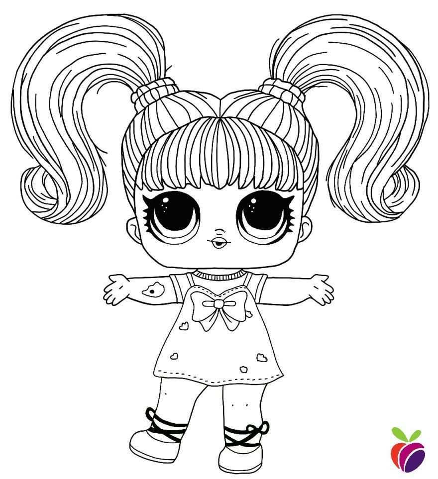 Lol Surprise Hairgoals Series Coloring Page Yang Q T Free Kids Coloring Pages Valenti
