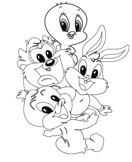 Baby Looney Tunes Coloring Pages Bird Coloring Pages Cartoon Coloring Pages Baby Loon