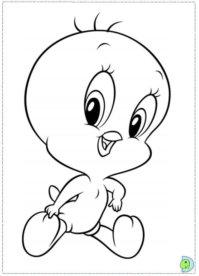 Baby Looney Tunes Drawings Cartoon Coloring Pages Baby Looney Tunes Disney Coloring P