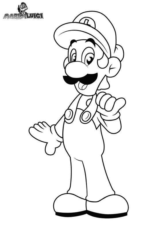 Luigi Coloring Pages Mario Coloring Pages Minion Coloring Pages Coloring Pages