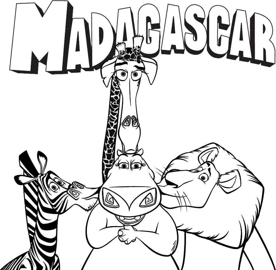 Kleurplaat Madagascar Google Zoeken Kleurplaten Disney Tekenen Disney