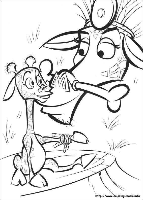 Madagascar 2 Coloring Picture Coloring Pages Coloring Pictures Coloring Books