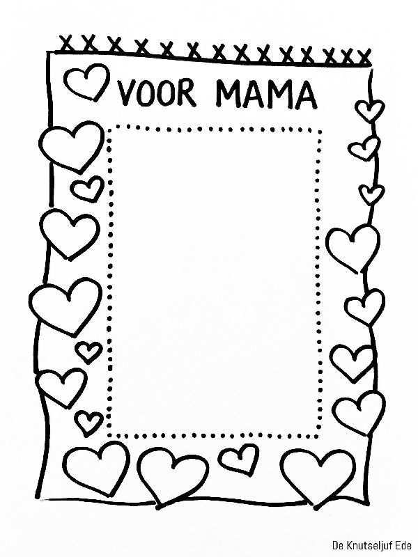 Pin Op Moederdag Crea Met Kids Mirelle