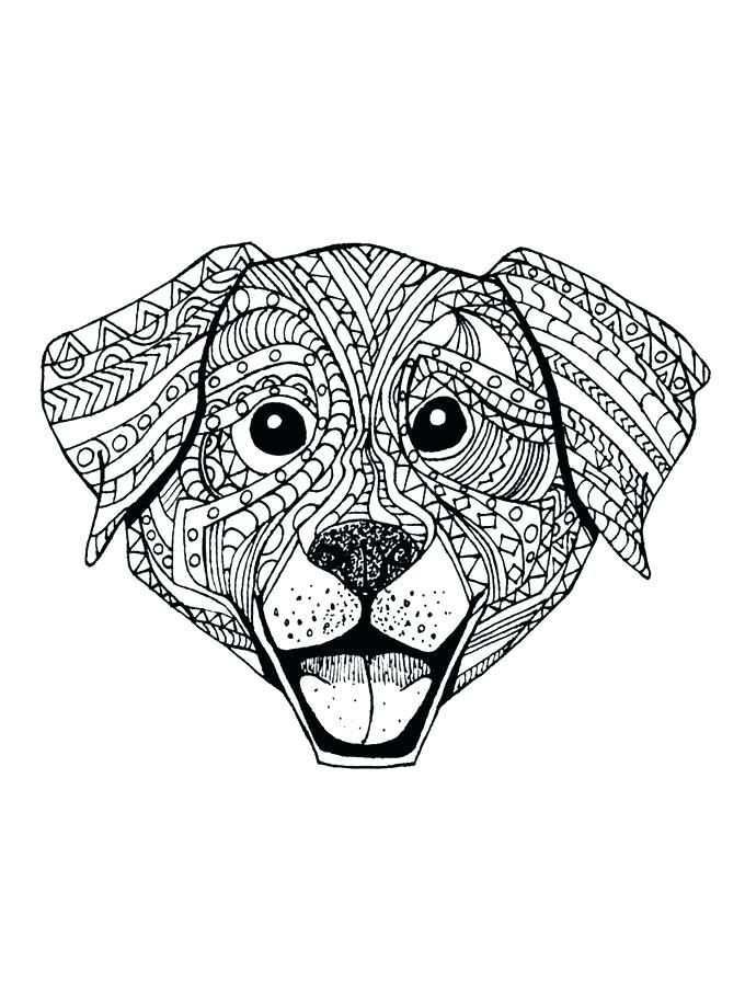 Coloriages Gratuits A Imprimer This Can Be Your Dog Coloring Book Mandala Kleurplaten