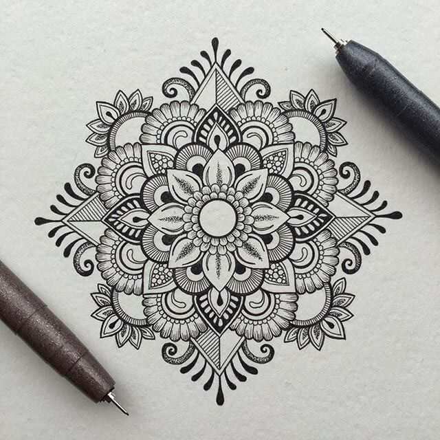 40 Beautiful Mandala Drawing Ideas How To Brighter Craft Mandala Art Lesson Mandala D