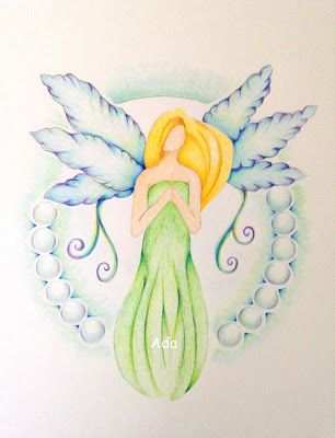 Mandalada Gebed Voor Mijn Engel Mandala Art Sprookjeskunst Engel Tekening