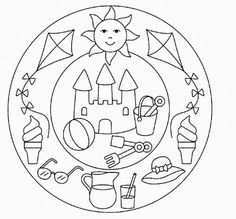 Mandala S Zomer Google Zoeken Mandala Coloring Pages Summer Coloring Pages Mandala Co