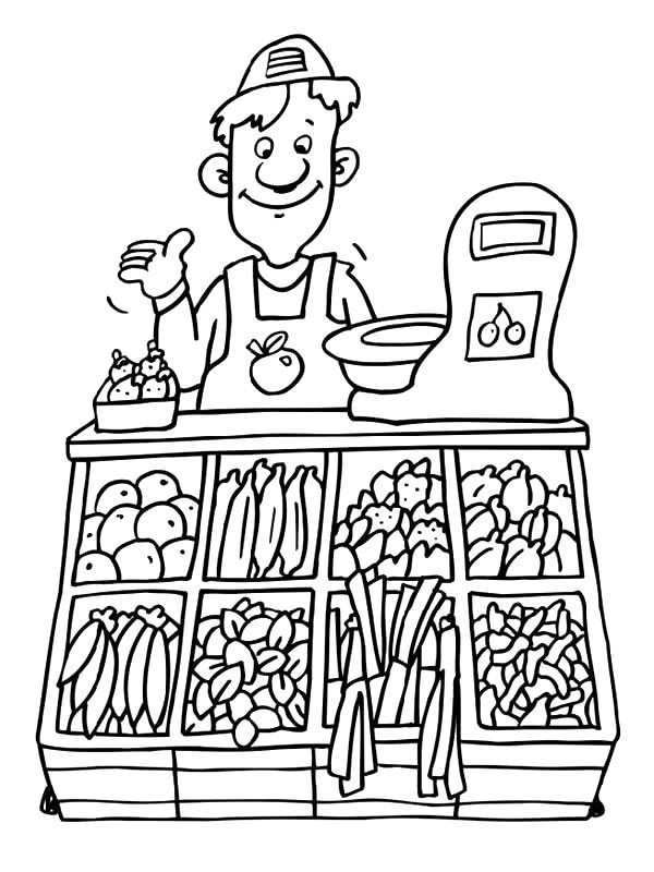Kids N Fun Com Professions Coloring Pages Art For Kids Color