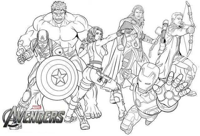 New Avengers Endgame Coloring Page For Marvel Fans Avengers Coloring Pages Avengers C