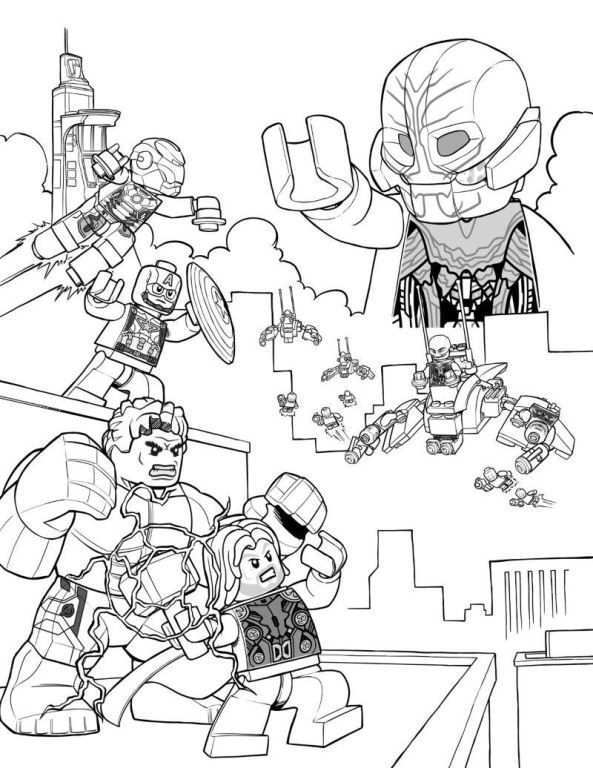 Lego Avenger Heroes Coloring Pages Avengers Coloring Avengers Coloring Pages Superher