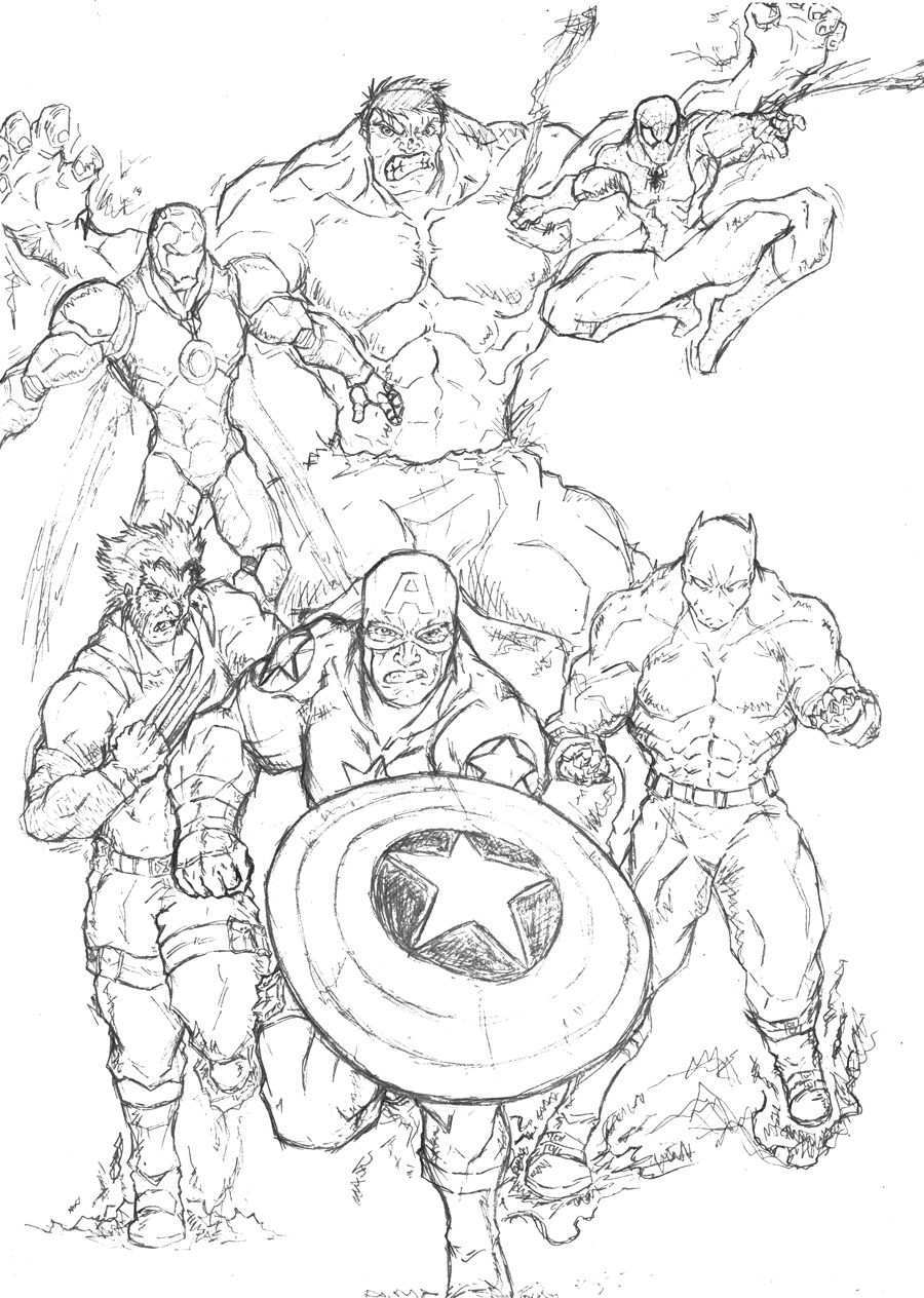 Marvel Super Hero Coloring Pages Superhero Coloring Pages Marvel Coloring Avengers Co