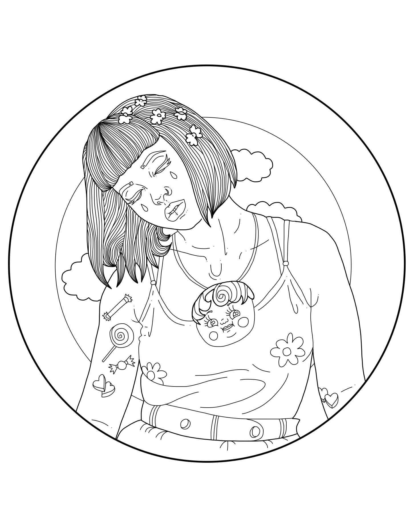 Melanie Martinez Coloring Pages Coloring Pages Melanie Martinez Coloring Book Millie