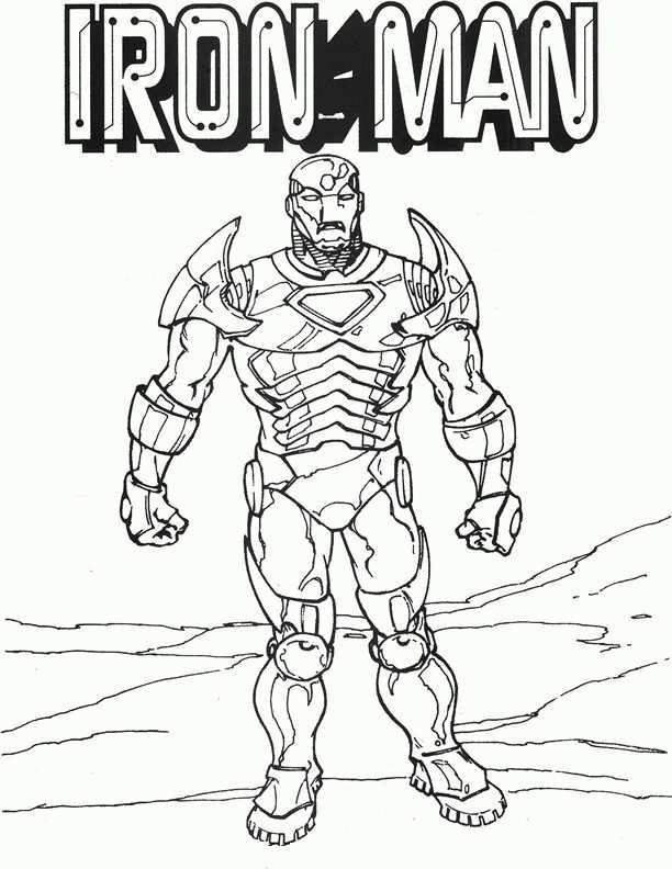 Iron Man Coloring Pages 14 Kleurplaten Voor Kinderen Voor Kinderen Kleurplaten