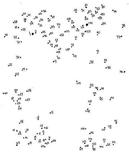Connect The Dots Penguins Hard Dot To Dot Printables Hard Dot To Dot Connect The Dots