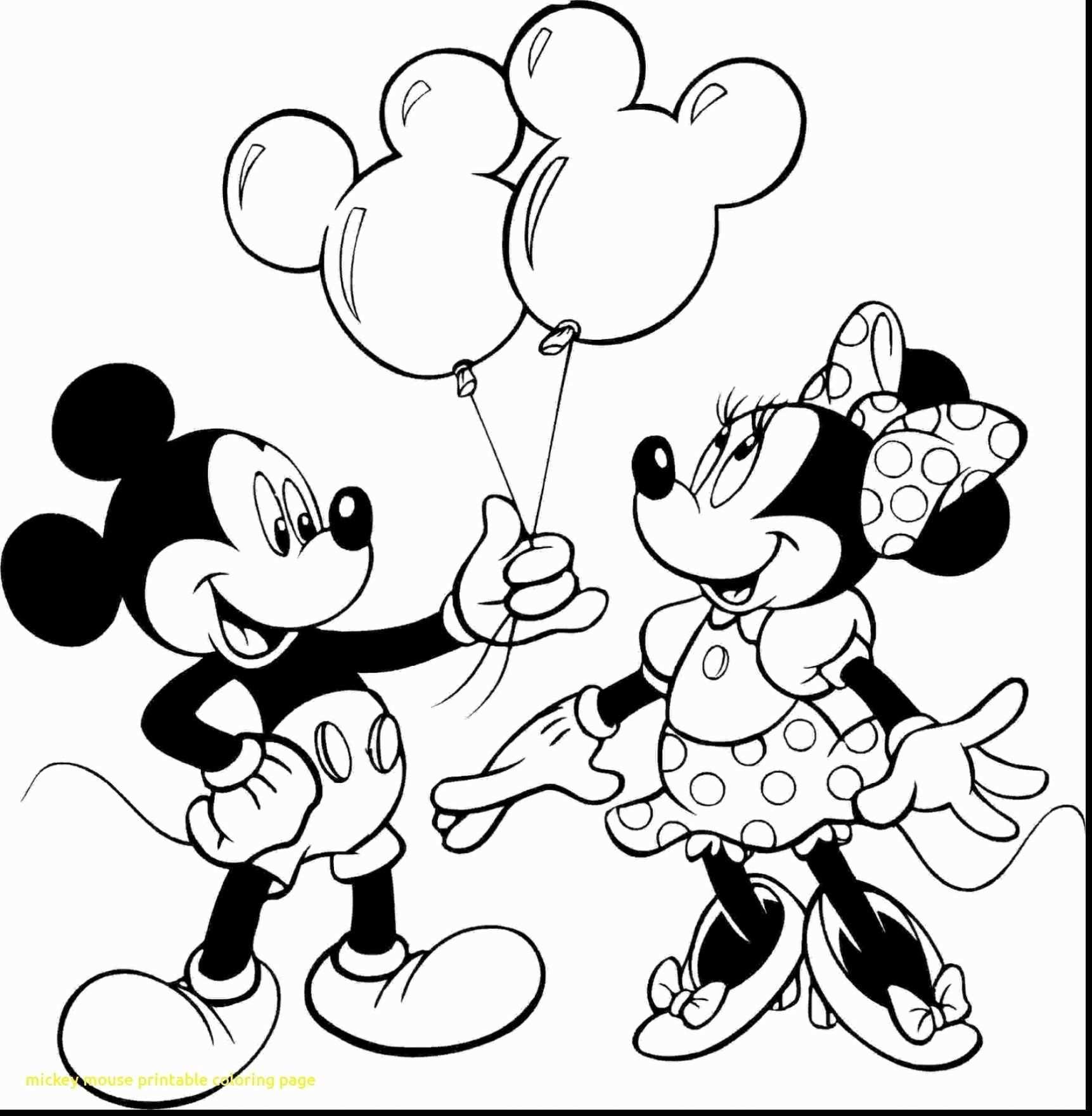 Mickey Mouse Printables Coloring Pages Inspirational Mickey Coloring Pages Kerstkleur