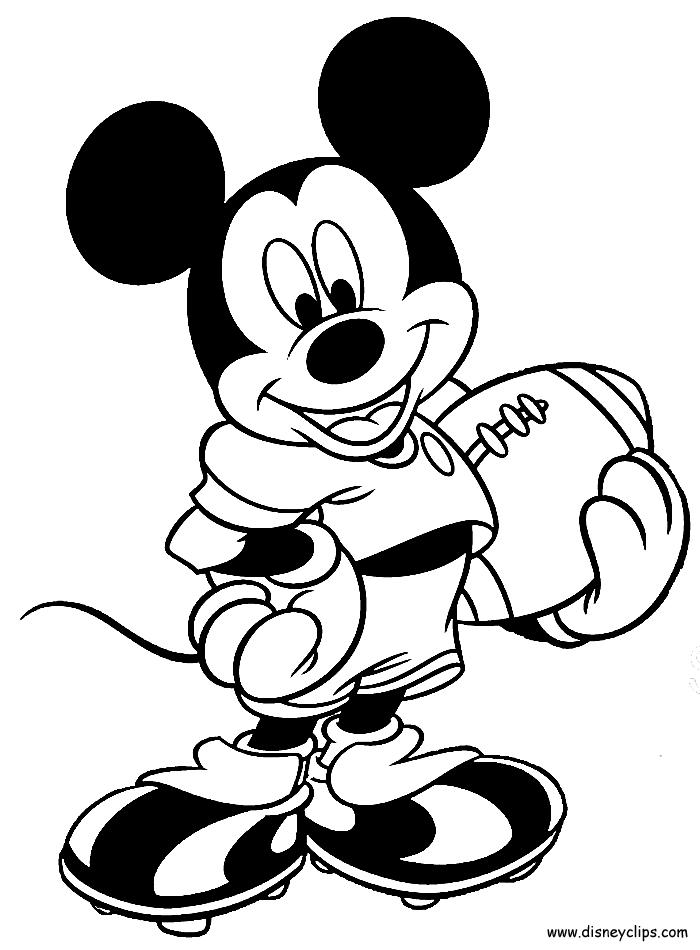 Mickey Mouse And Friends Coloring Pages 4 Disney Coloring Book Kleurplaten Disney Kle