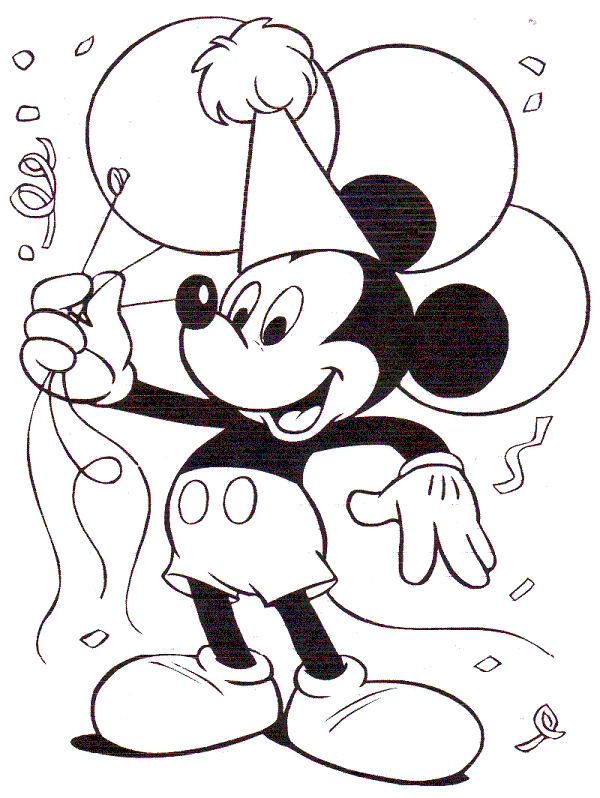 Mickey Mouse Kleurplaat Van Disney De Leukste De Mooiste Vind Je Bij Painties Mickey