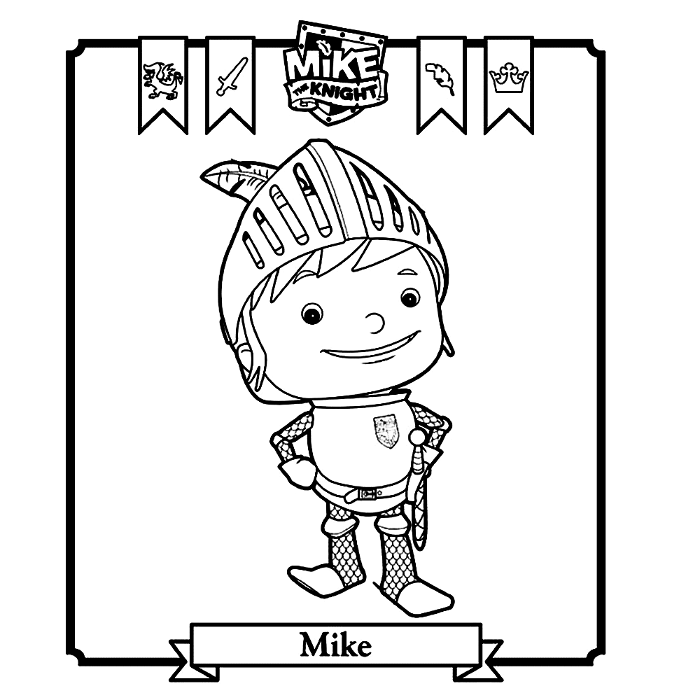 Leuk Voor Kids Mike De Ridder Mike De Ridder 0001 Ridders Sprookjes Kleurplaten