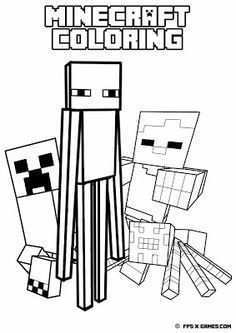 25 Gratis Te Printen Minecraft Kleurplaten Topkleurplaatnl Kleurplaten Minecraft Mine