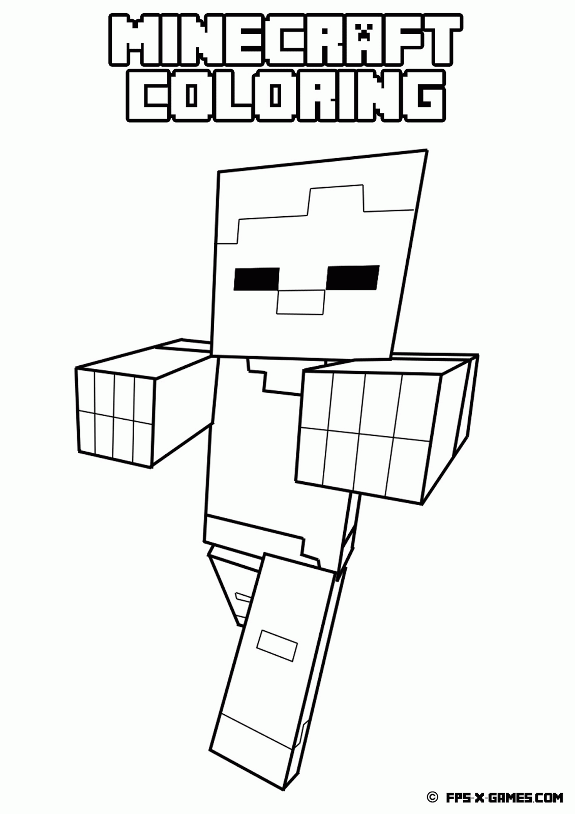 Download Or Print This Amazing Coloring Page Minecraft Coloring Pictures Minecraft Coloring Pages Minecraft Printables Minecraft Drawings