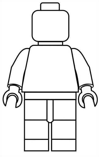 Lego Mini Fig Drawing Template Lego Printables Lego Party Lego Birthday