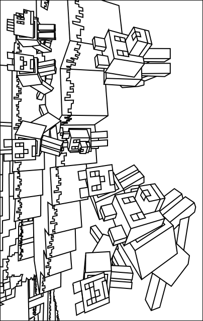 Minecraft Wolves Coloring Page Minecraft Coloring Pages Coloring Pages Airplane Color
