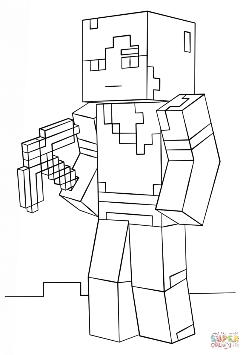 Minecraft Alex Minecraft Printables Minecraft Coloring Pages Minecraft Drawings