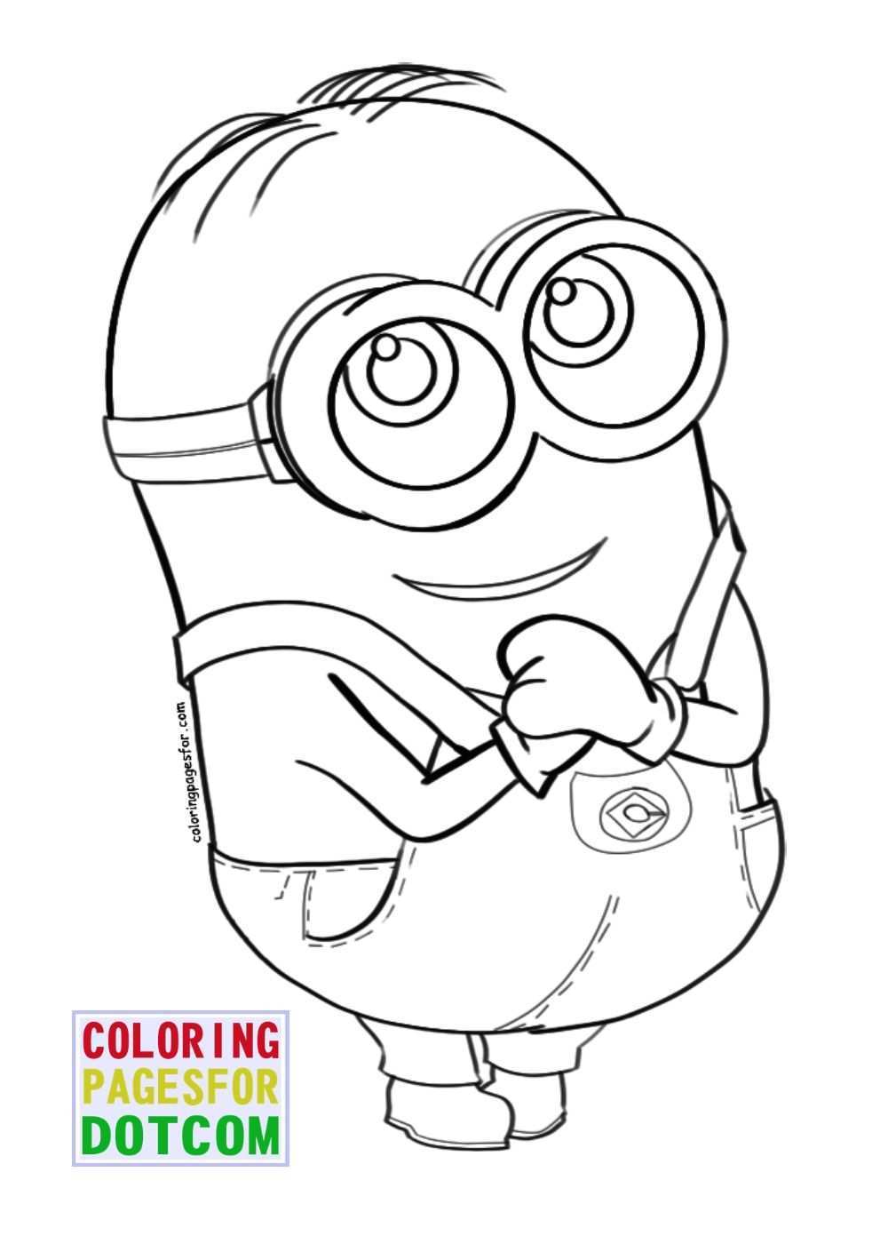 Minions Coloring Pages 3 Minions Dibujos Monster High Para Colorear Dibujos Kawaii