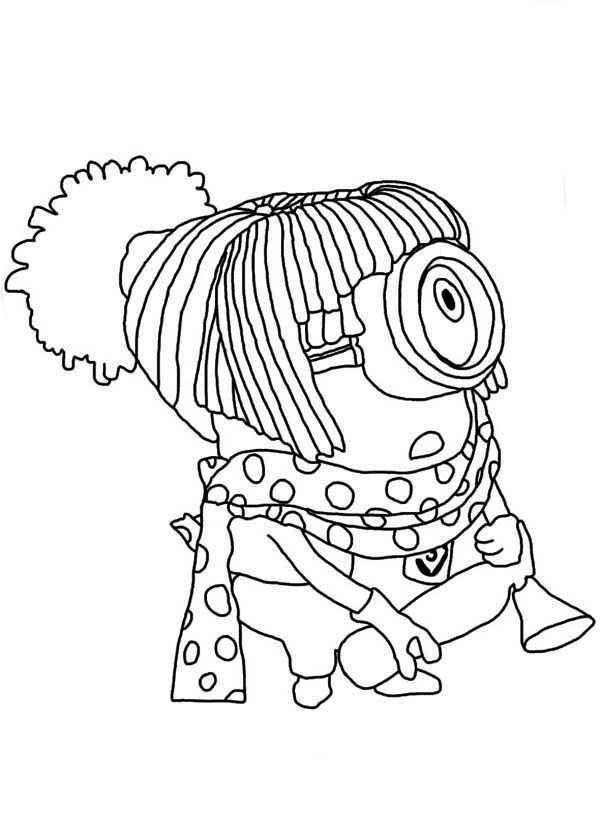 Baby Minion Coloring Pages At Getdrawings Free Download