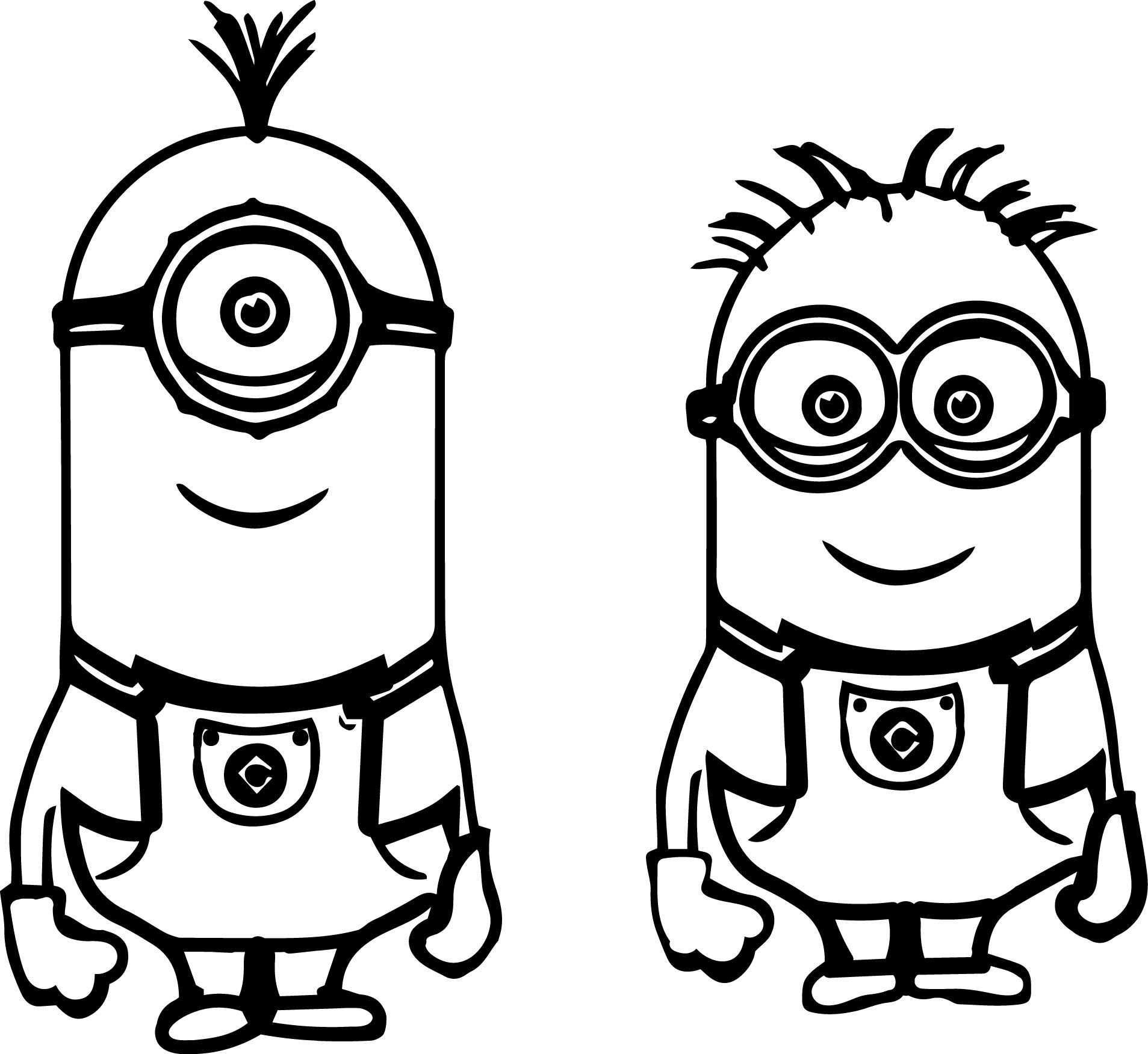 Minion Coloring Pages Printable For Kids Minions Coloring Pages Minion Coloring Pages
