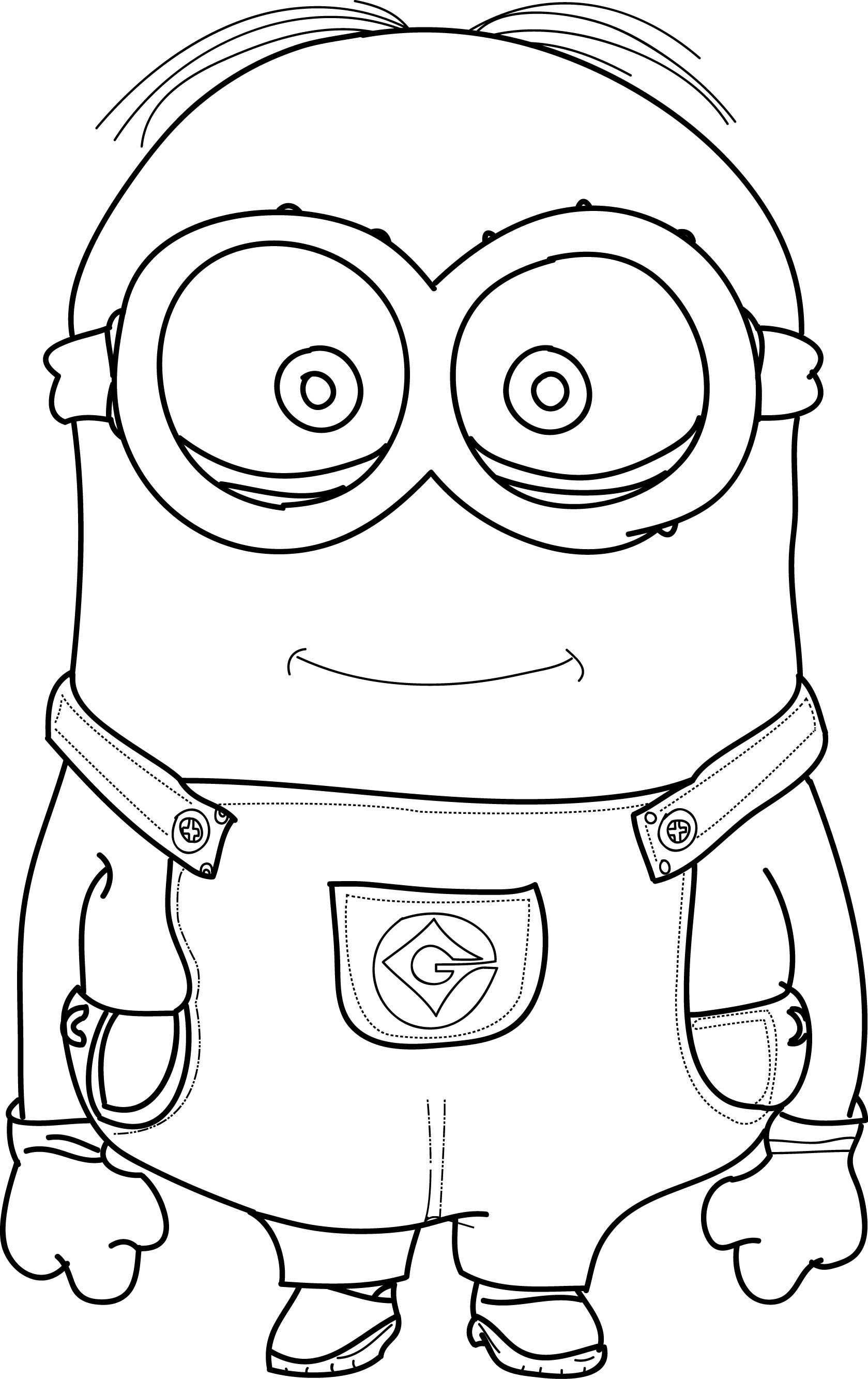 Minions Coloring Pages Wecoloringpage Minions Coloring Pages Cool Coloring Pages Disn