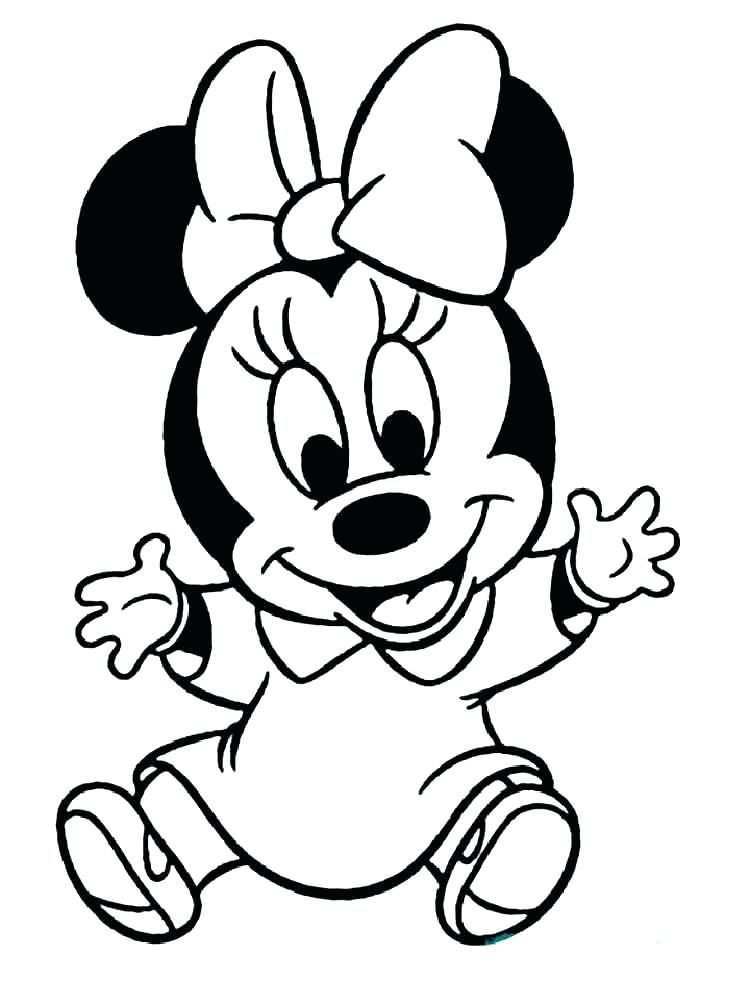 Simple Mickey Mouse Coloring Pages Ideas For Children Free Coloring Sheets Mickey Mou