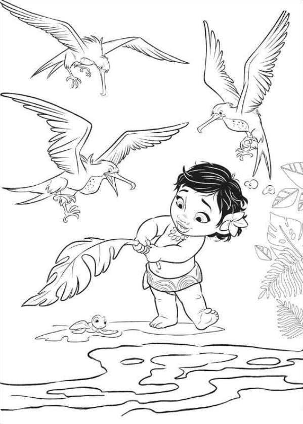 Moana Coloring Page Disney Princess Coloring Pages Disney Coloring Pages Moana Colori