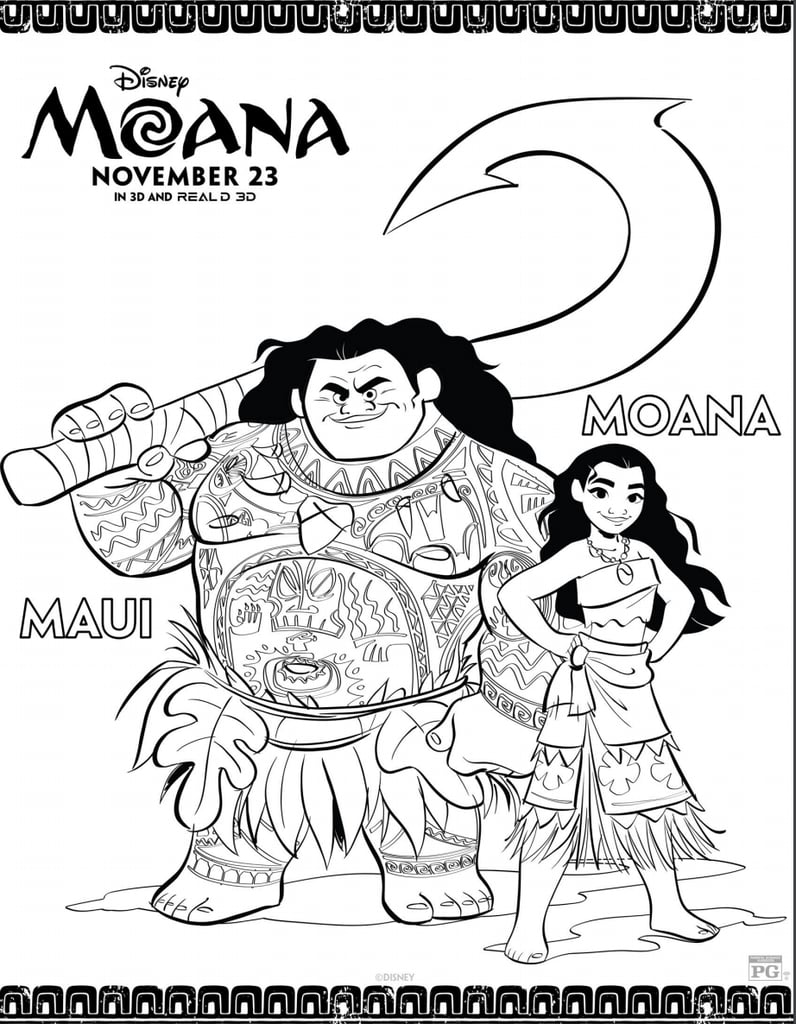 85 Coloring Sheet Moana Disney Coloring Pages Kleurplaten