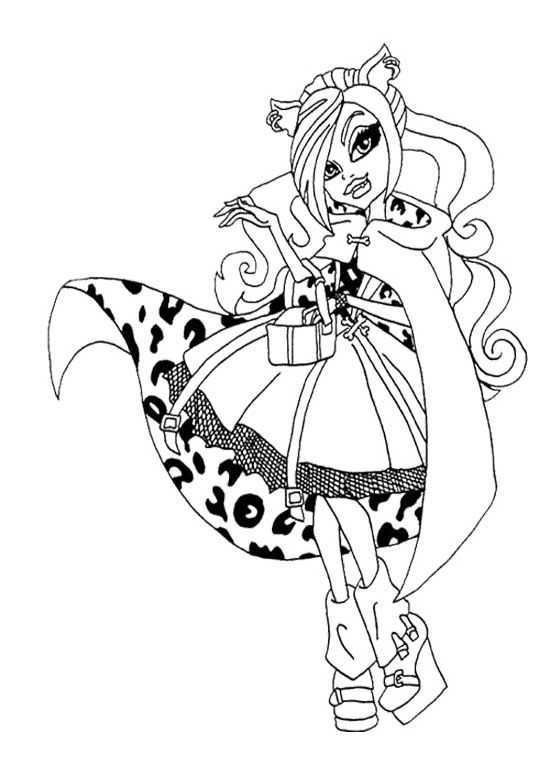 Monster High Coloring Pages 13 Wishes Wisp Http East Color Com Monster High Coloring