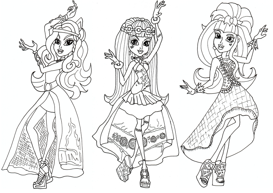 Monster High Coloring Pages Cartoon Coloring Pages Coloring Books Super Coloring Page