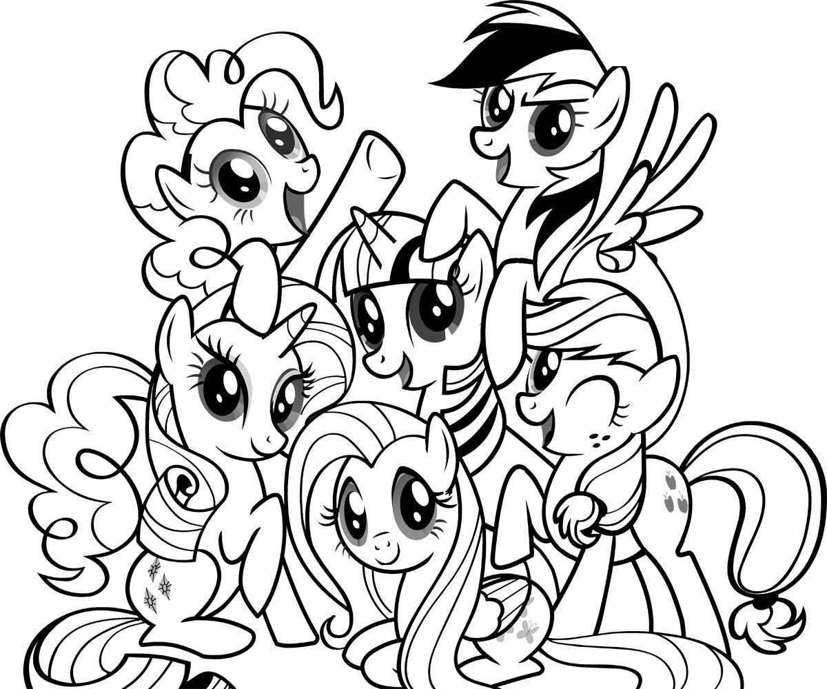 Free Printable My Little Pony Coloring Pages For Kids My Little Pony Coloring My Litt