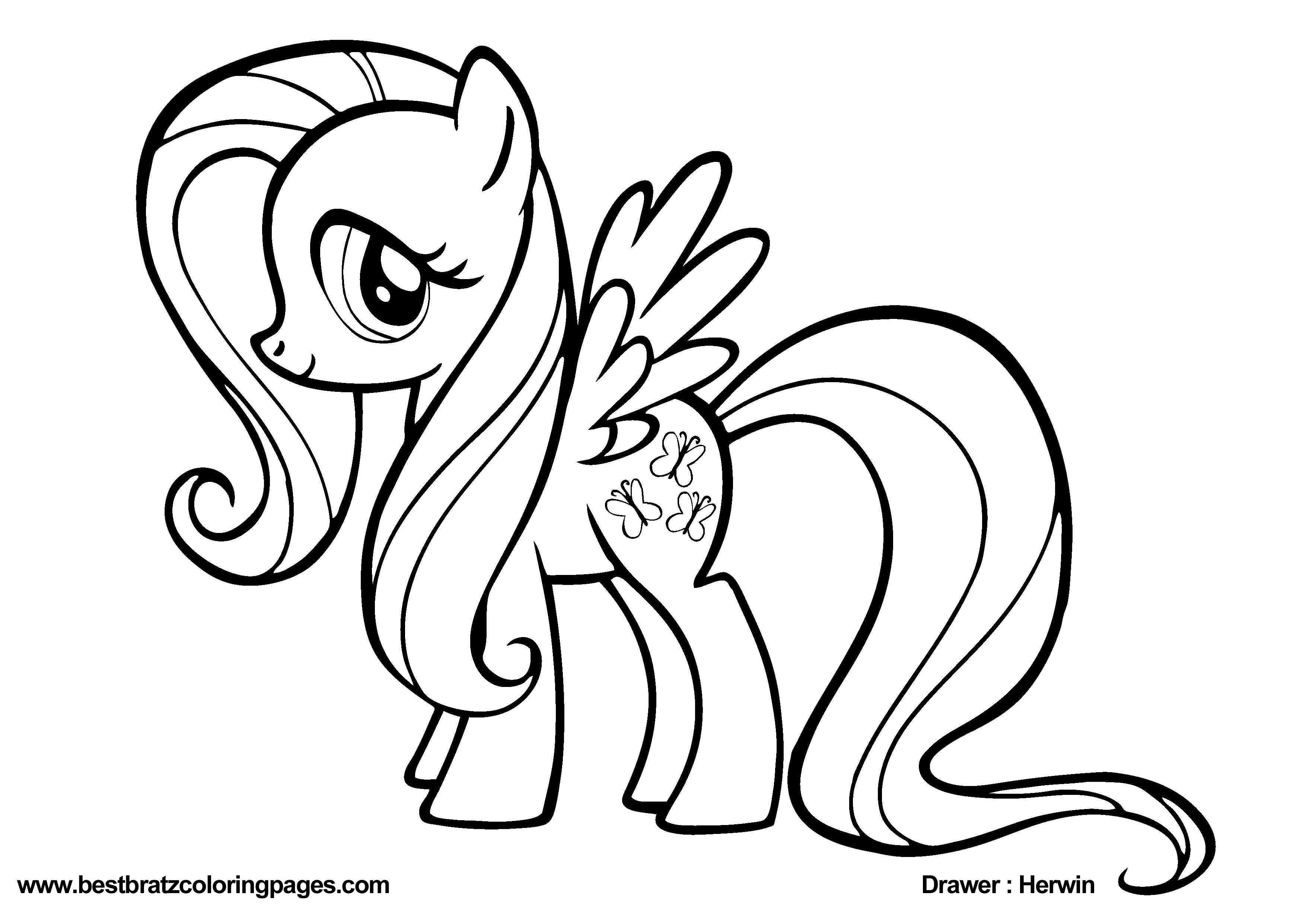 Mlp Coloring Page My Little Pony Oyun Galeri