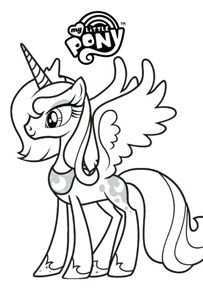 My Little Pony Vriendschapsclub My Little Pony Coloring Horse Coloring Pages My Littl