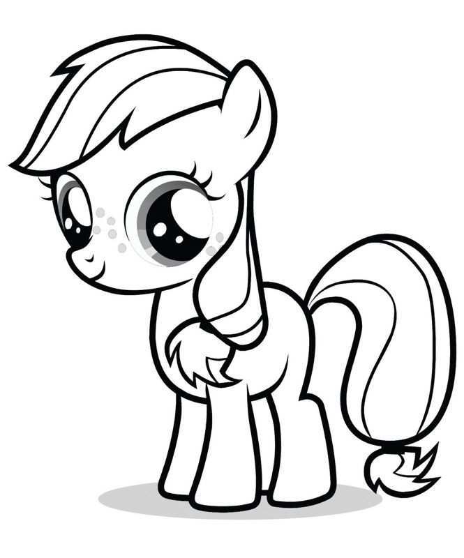My Little Pony Kleurplaat 20 Topkleurplaat Nl Kuda Poni Buku Mewarnai Kartun