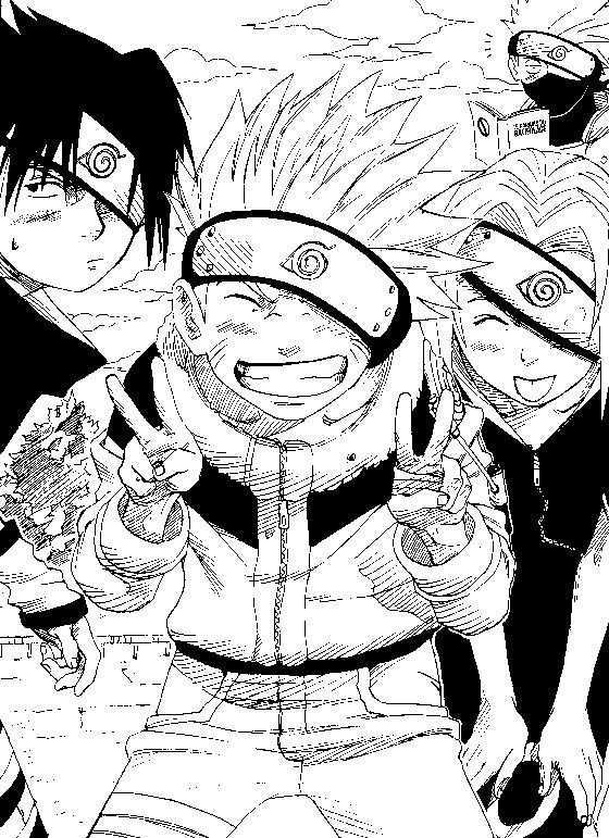 Free Naruto Coloring Pages To Print Enjoy Coloring Coloriage Naruto Dessin Bisous Col