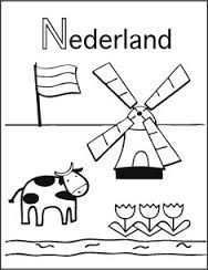 Kleurplaat Nederland Doodle Ideeen Kleurplaten