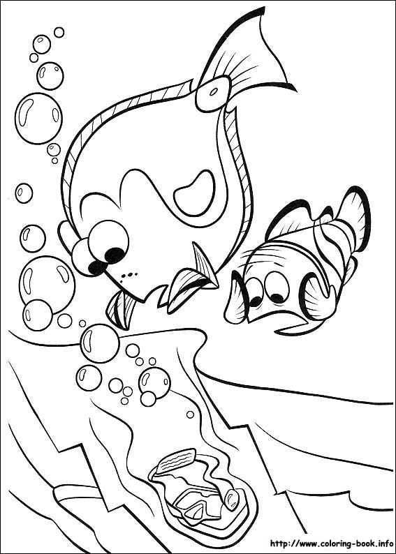 Finding Nemo Coloring Picture Kleurplaten Voor Kinderen Kleurplaten Finding Nemo