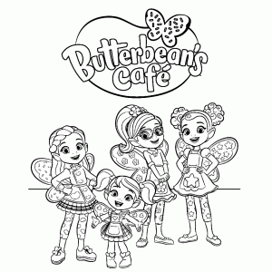 Butterbean S Cafe Kleurplaat Printen Leuk Voor Kids Coloring Pages Colouring Pages Fr