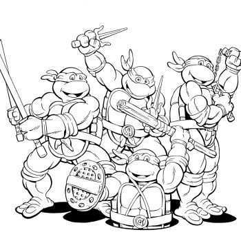 Funny Ninja Turtles Coloring Pages Turtle Coloring Pages Ninja Turtle Coloring Pages