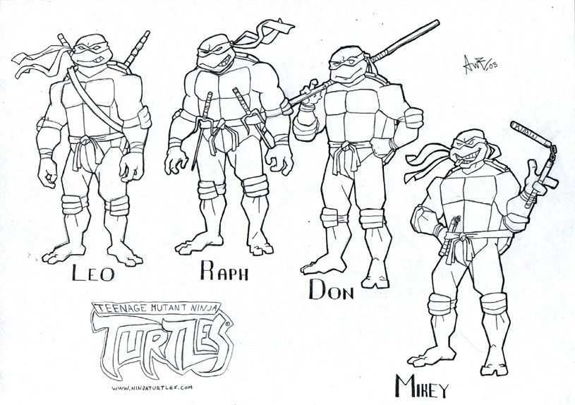 Ninja Turtles Coloring Pages For Kids Enjoy Coloring Turtle Coloring Pages Ninja Turt