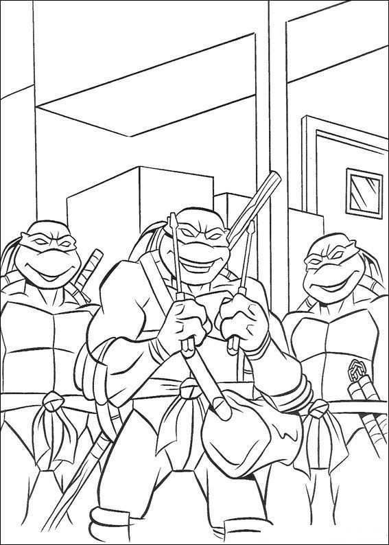 Kids N Fun Coloring Page Ninja Turtles Ninja Turtles Turtle Coloring Pages Ninja Turt