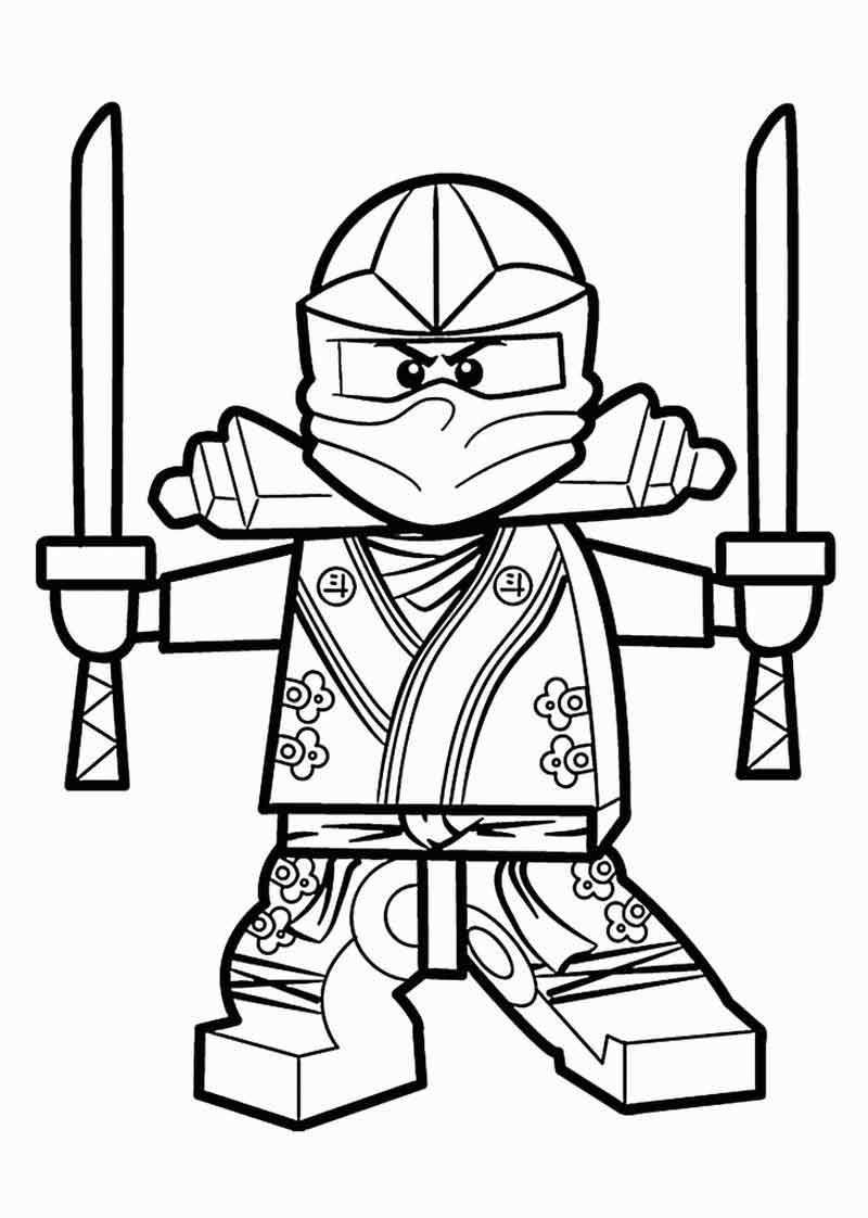 Free Ninjago Lego Coloring Pages Kleurplaten Lego Ninjago Kind Knutselen