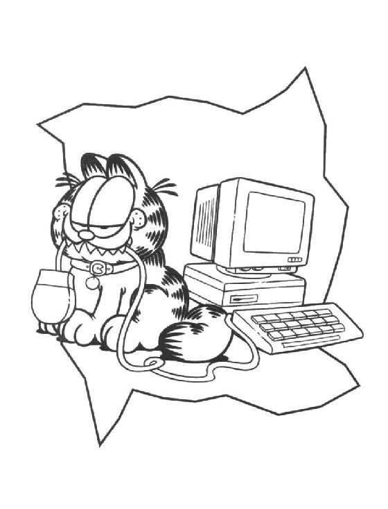 Garfield Kleurplaten 17 Coloring Pages Coloring Pages For Kids Garfield And Odie