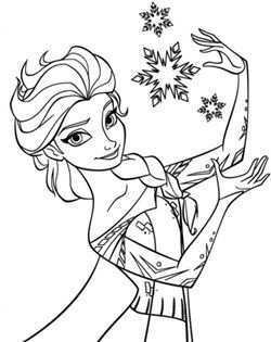 Pin Van Naomi Op Coloring Pages Disney Cartoons Frozen Kleurplaten Kleurplaten Kleurp